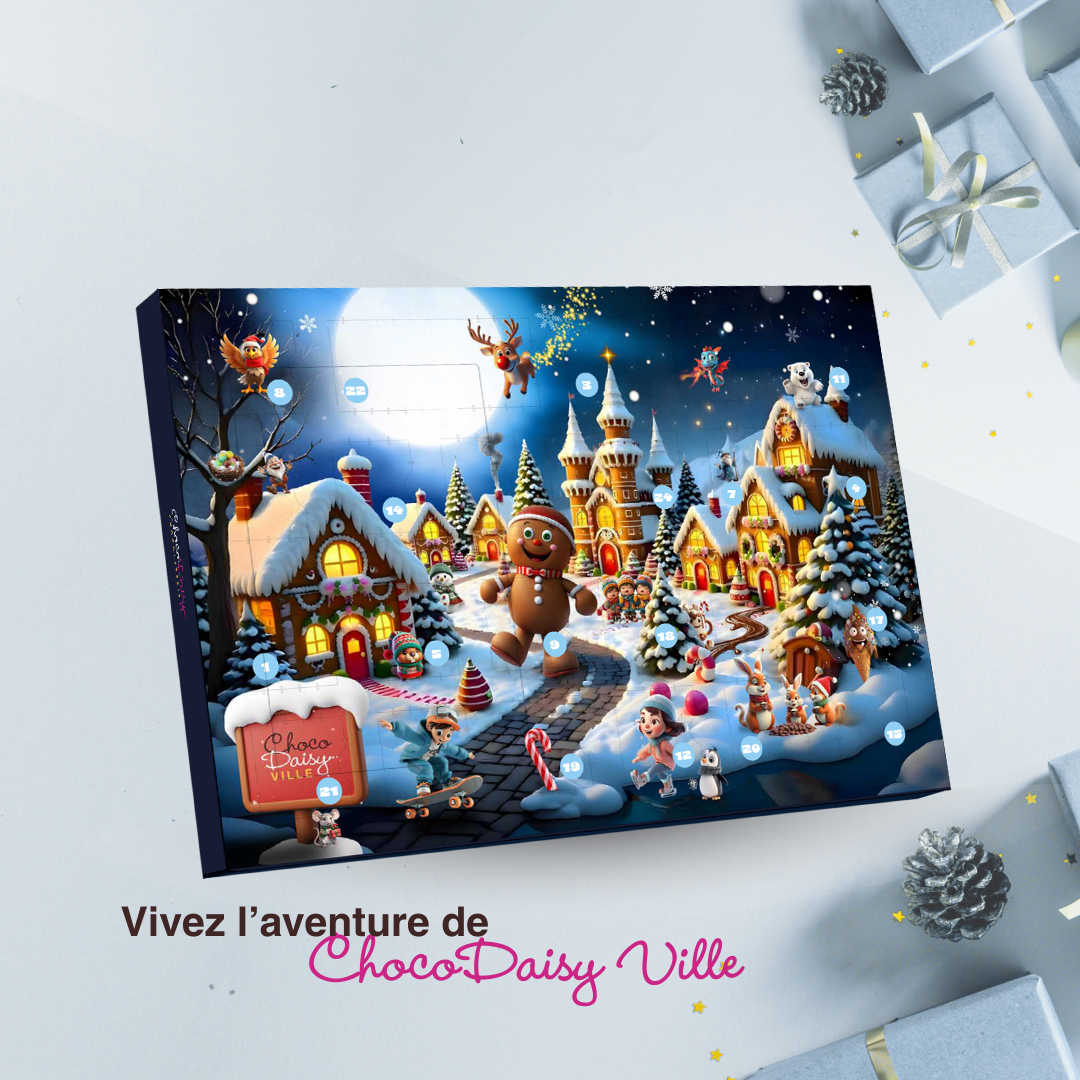 Calendrier de l'Avent  - L'aventure sucrée de ChocoDaisy ville