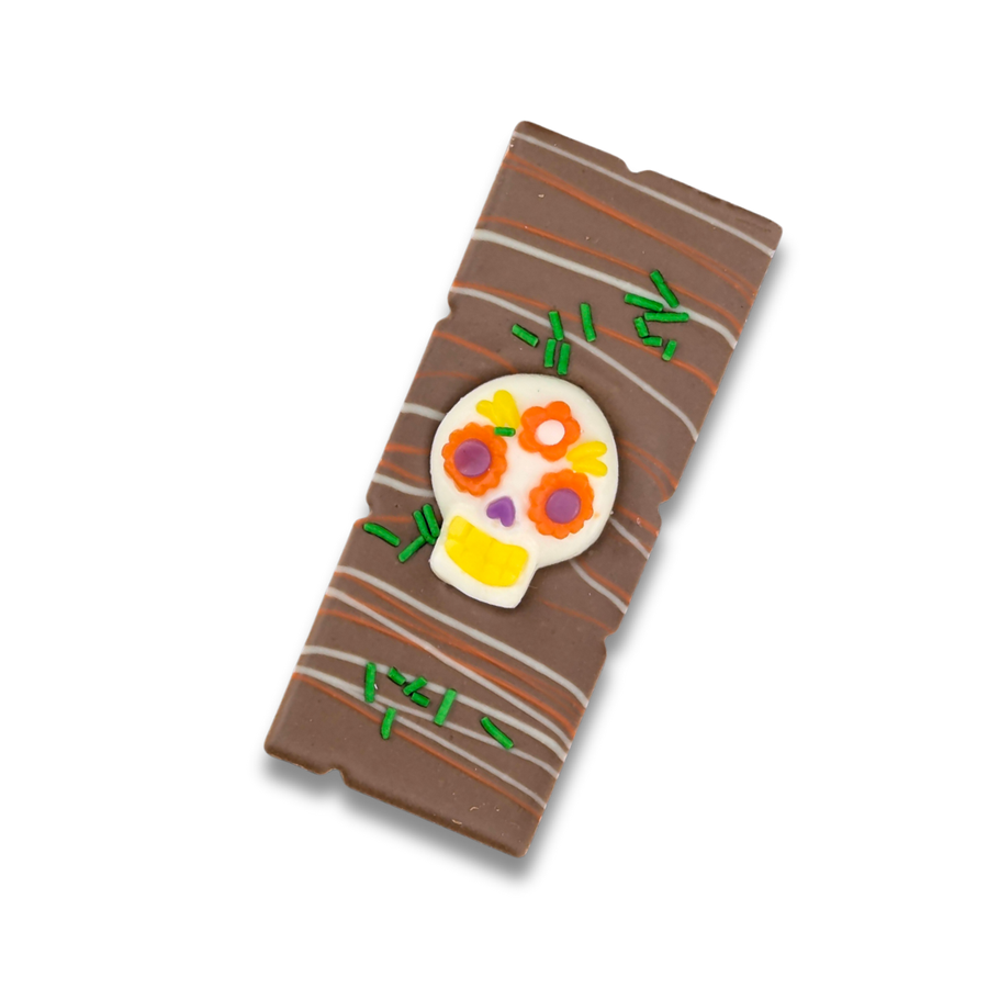 Barre bonbon halloween chocolat au lait | Choco Daisy