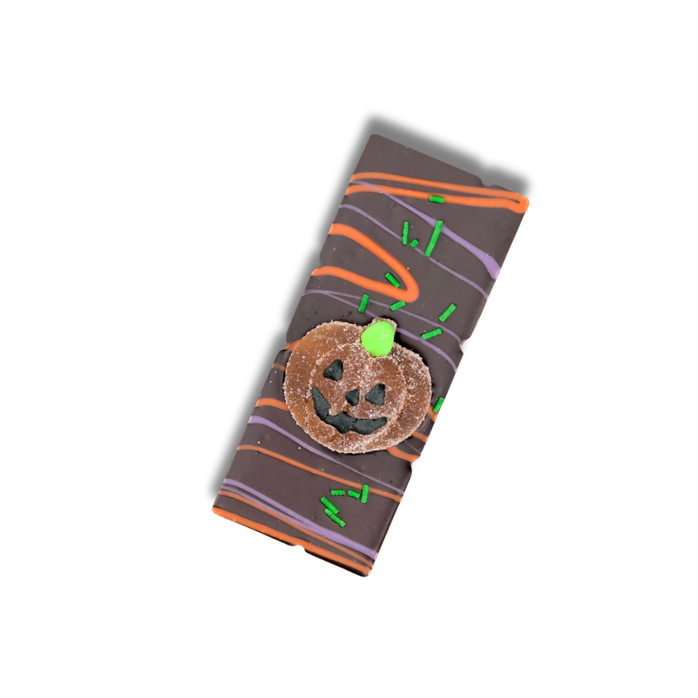 Barre bonbon halloween chocolat noir | Choco Daisy