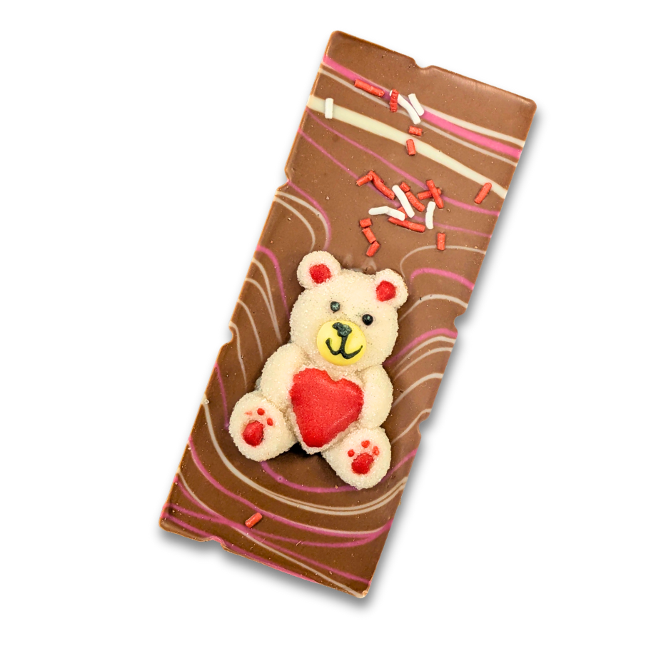 Barre de chocolat et bonbon de Saint-Valentin | Choco Daisy