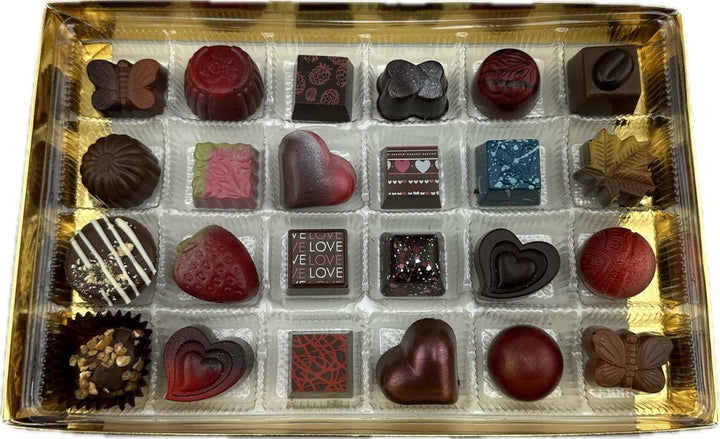 Caja de chocolates finos