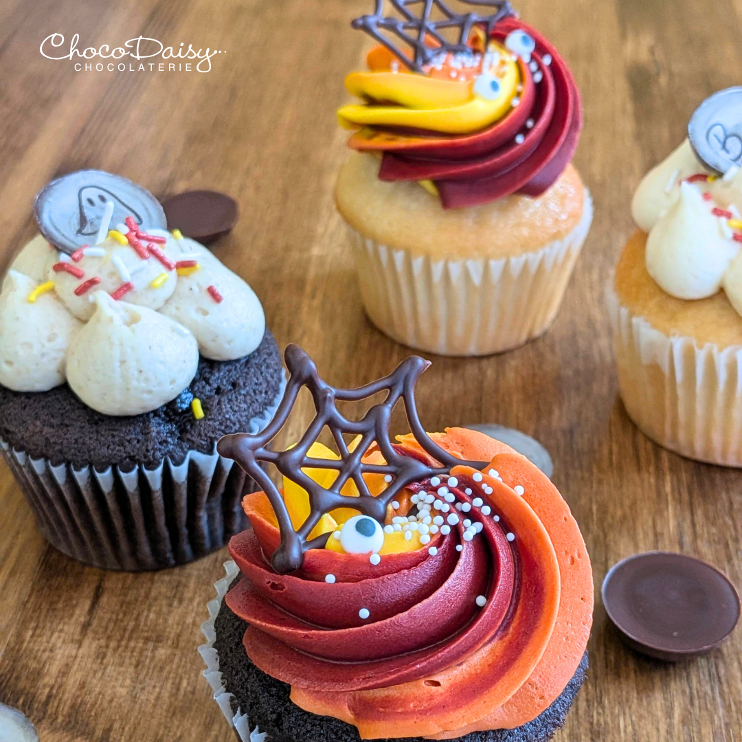 Boite 4 cupcakes Halloween | Choco Daisy