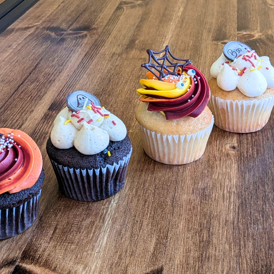 Boite 4 cupcakes Halloween | Choco Daisy
