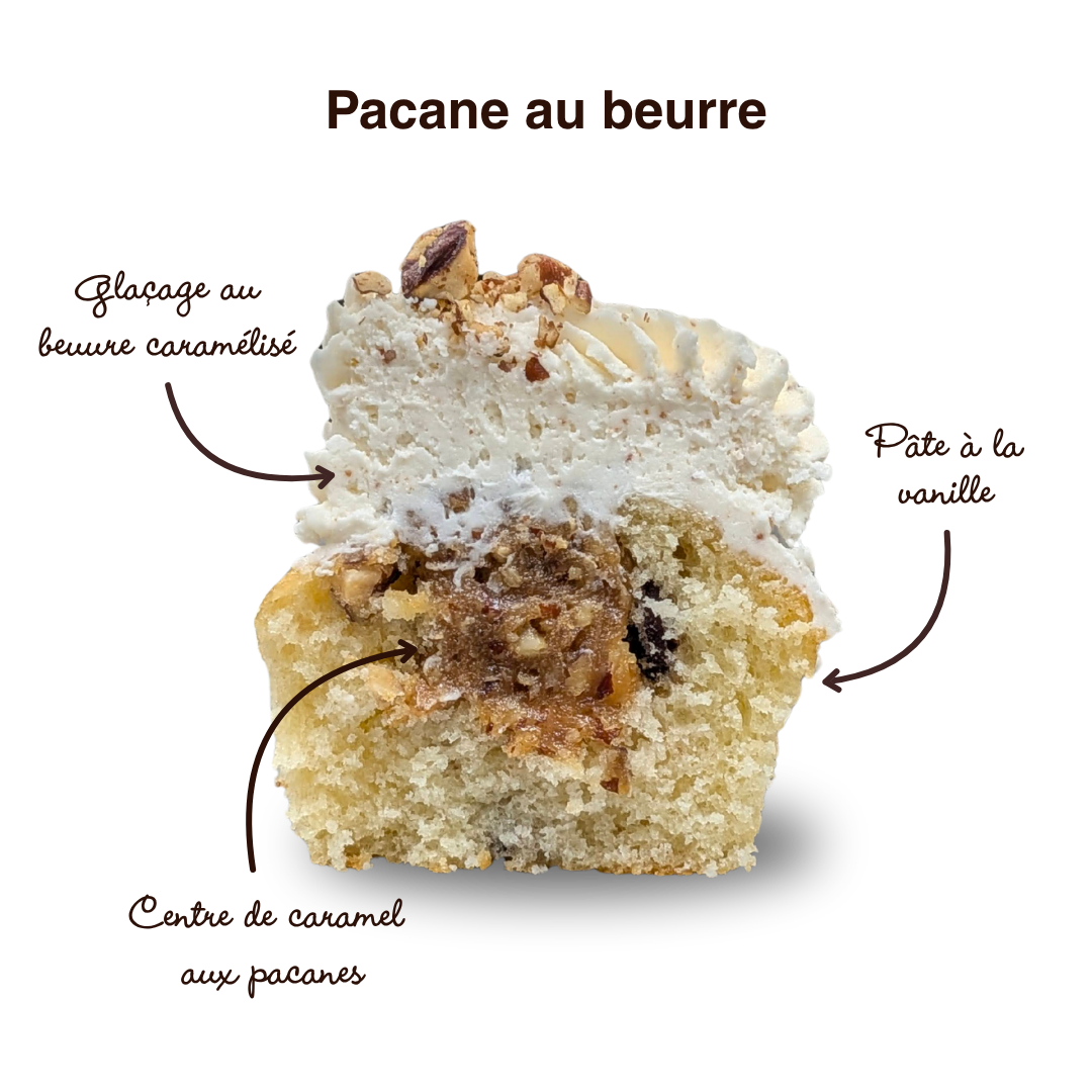 Boite 4 cupcakes d automne | Choco Daisy