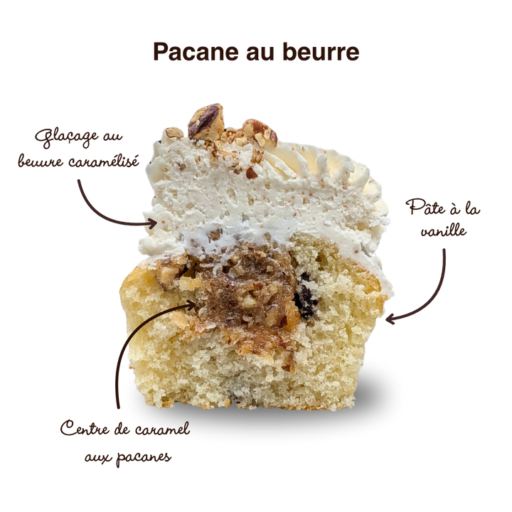 Boite 4 cupcakes d automne | Choco Daisy