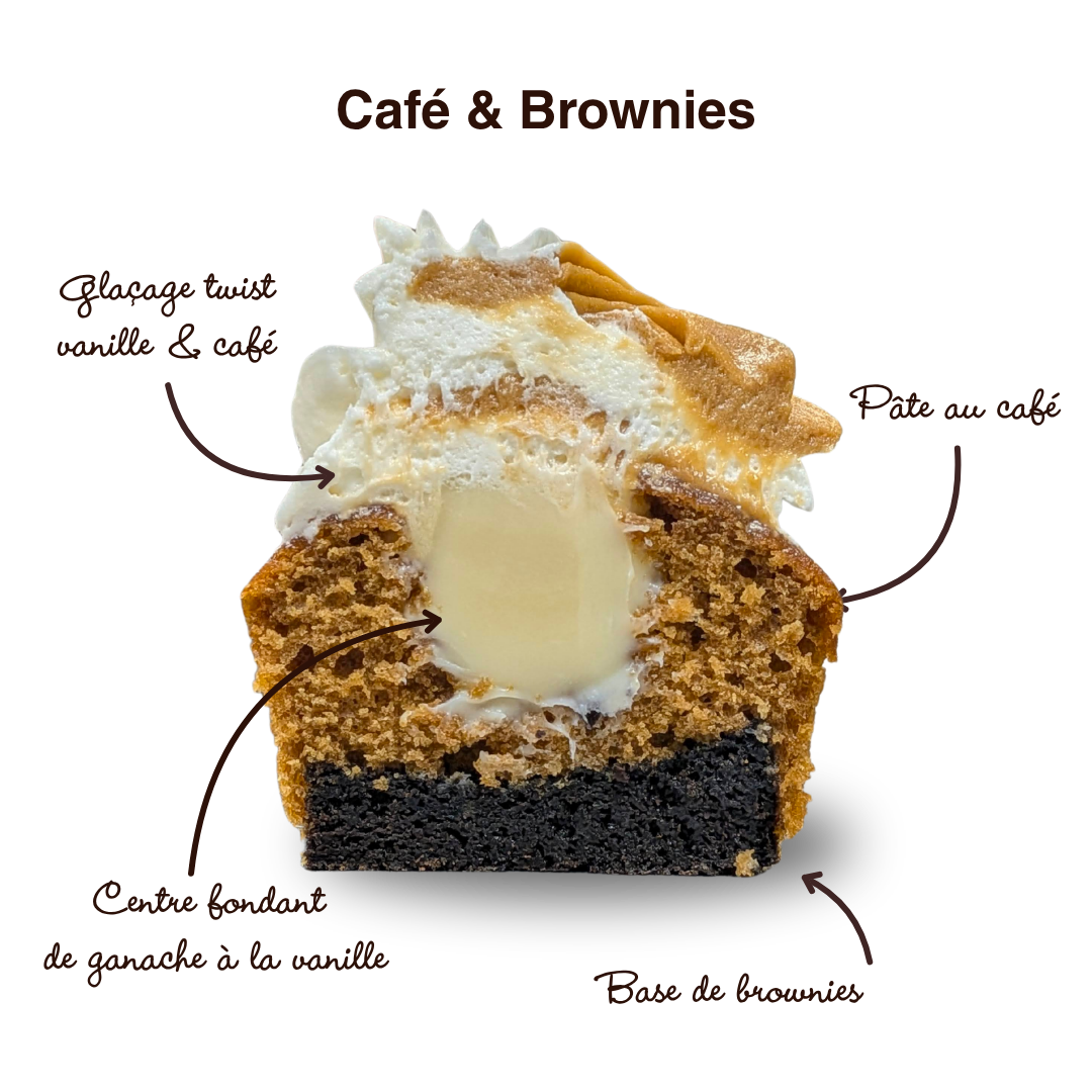 Boite 4 cupcakes d automne | Choco Daisy