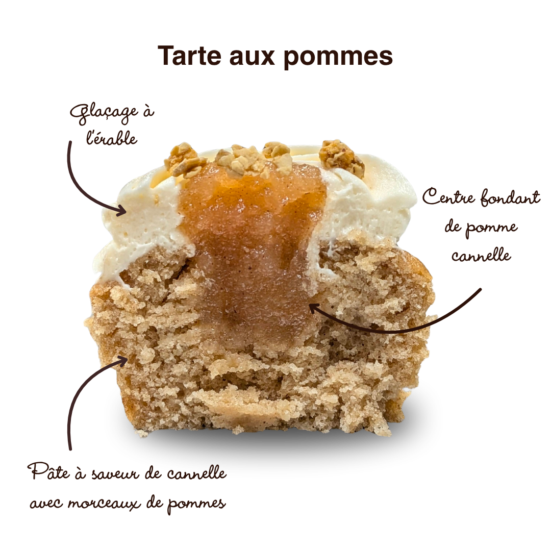 Boite 4 cupcakes d automne | Choco Daisy