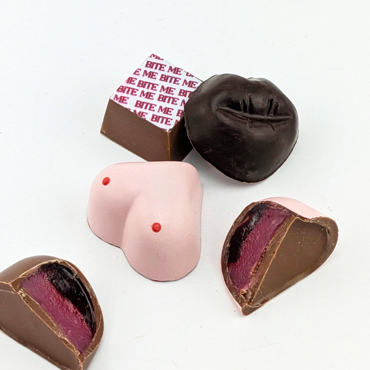 Boite chocolats fins Adam et Eve | Choco Daisy