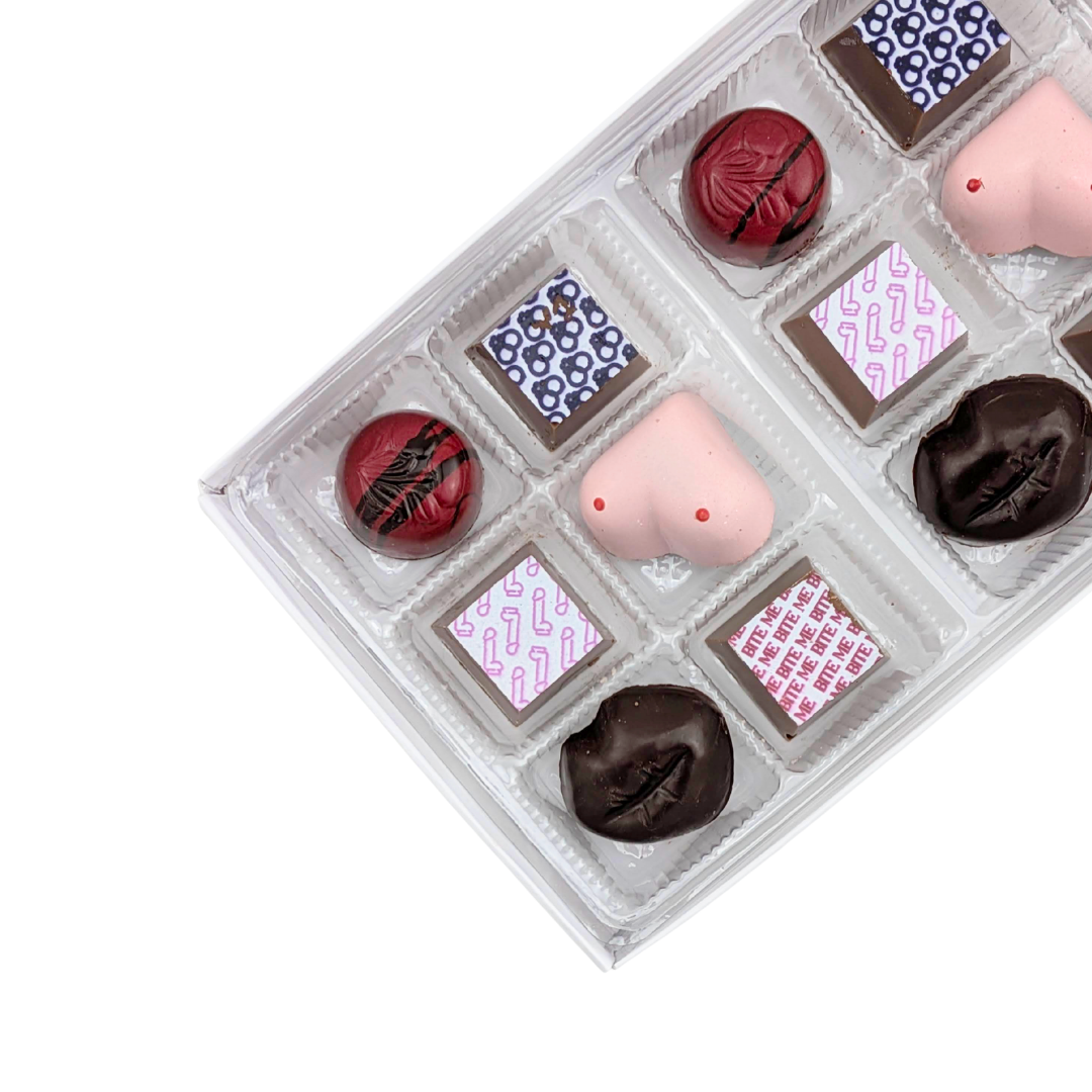 Boite chocolats fins Adam et Eve | Choco Daisy