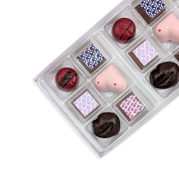 Boite chocolats fins Adam et Eve | Choco Daisy