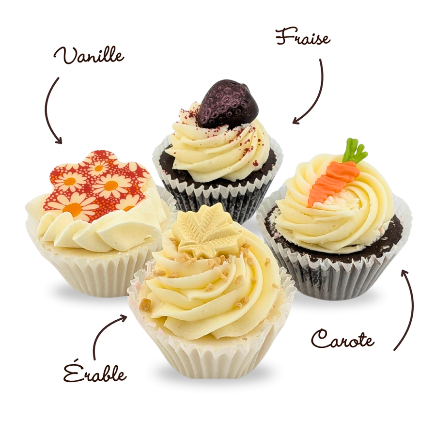 Boite cupcakes Printaniers | ChocoDaisy