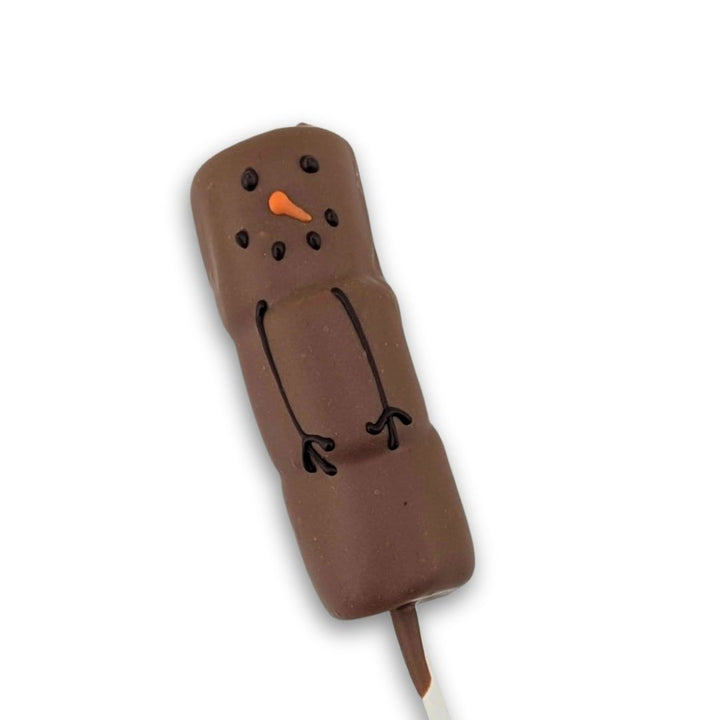 Brochette guimauve bonhomme de neige au lait | Choco Daisy