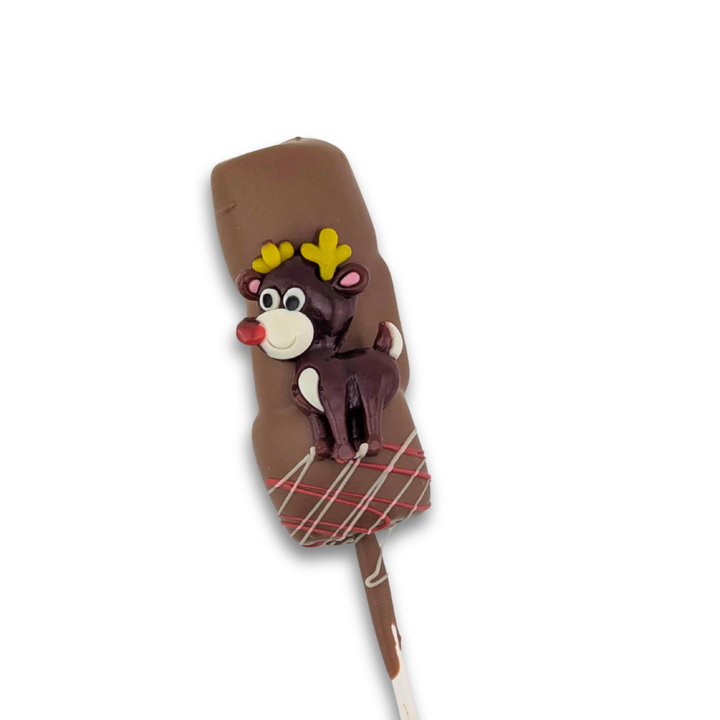 Brochette guimauve et chocolat Noel | Choco Daisy