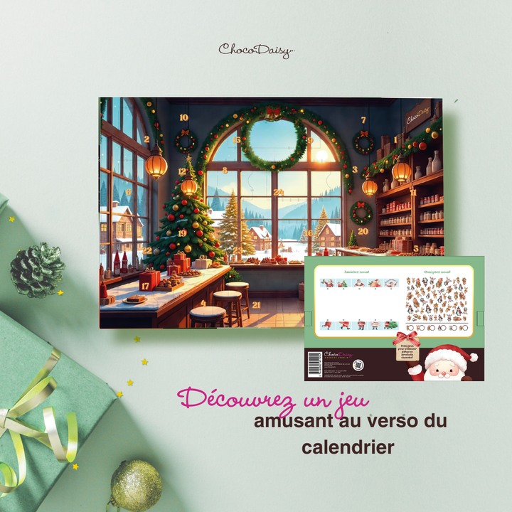 Calendrier de l'avent - Chocolaterie | Choco Daisy