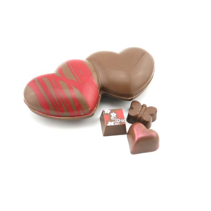 Coffret coeur en chocolat | Choco Daisy