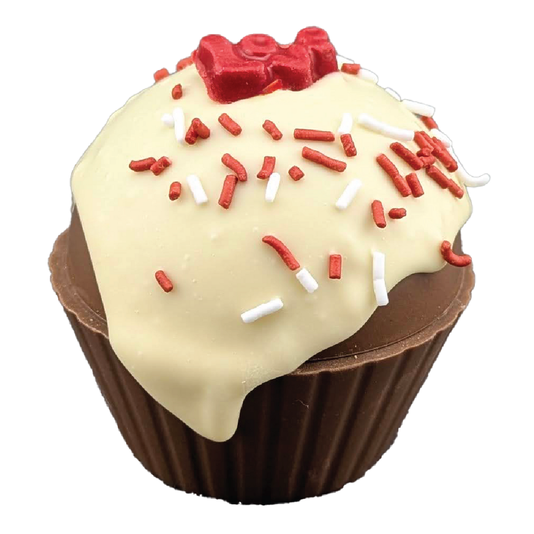 Cupcake en chocolat surprise | Choco Daisy