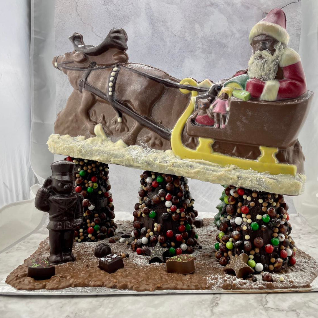 Montage pere noel traineau | Choco Daisy