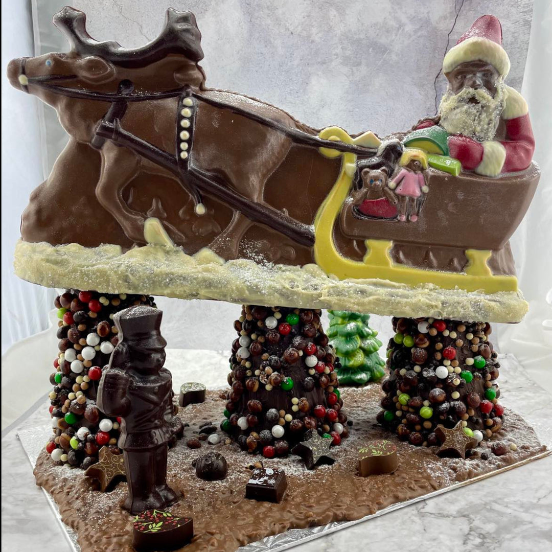 Montage pere noel traineau | Choco Daisy