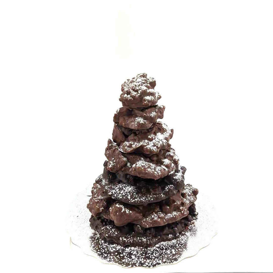 Sapin tire éponge et riz souffle | Choco Daisy