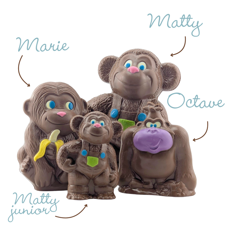 singe en chocolat | Choco Daisy