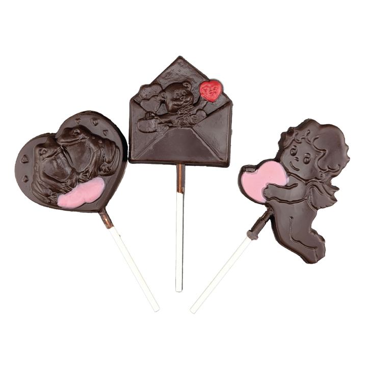 Suçon en chocolat de Saint-Valentin 35 gr | Choco Daisy
