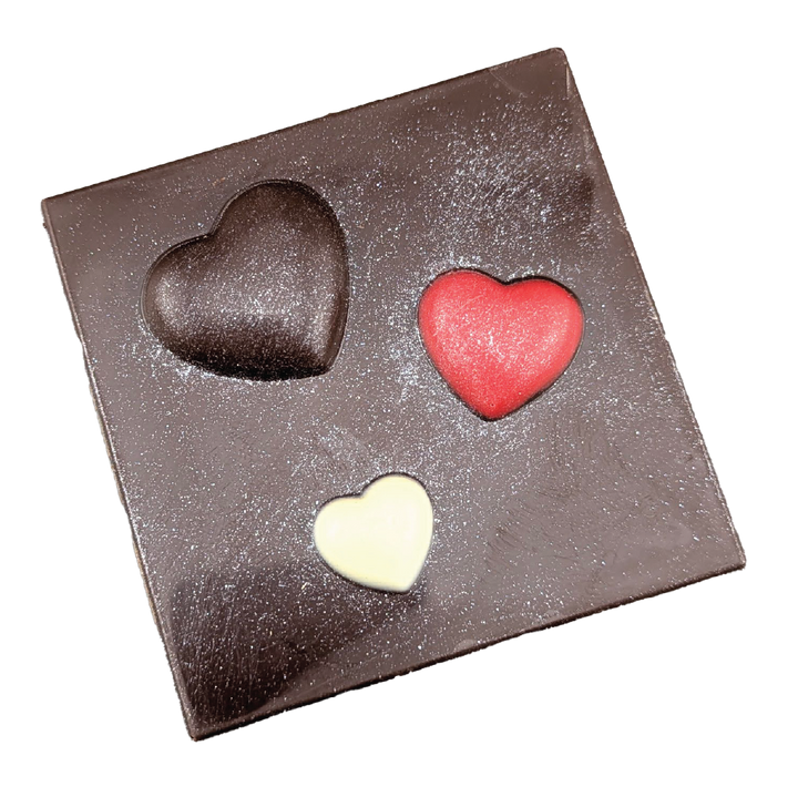 Tablette de chocolat de Saint-Valentin | Choco Daisy