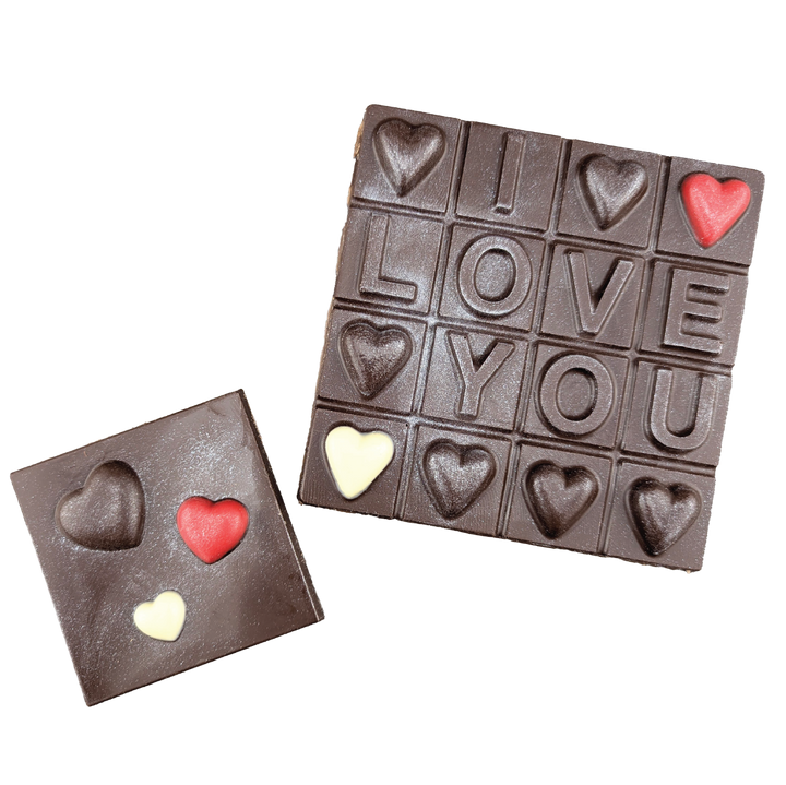 Tablette de chocolat de Saint-Valentin | Choco Daisy