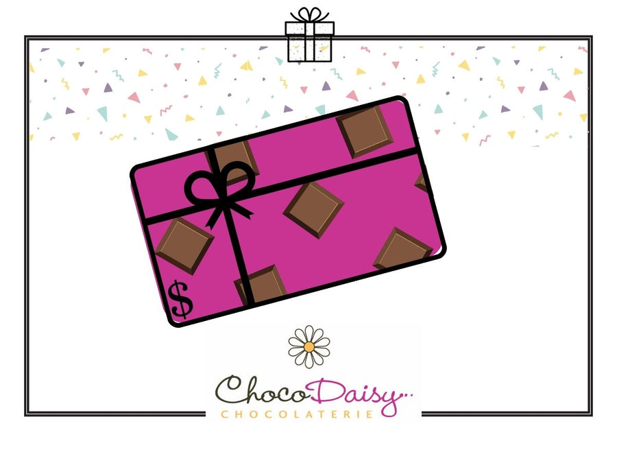 Carte cadeaux | Choco Daisy