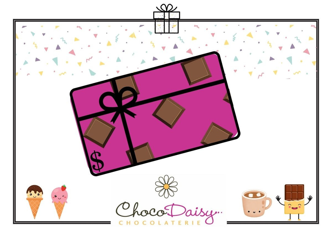 The Choco Daisy gift card