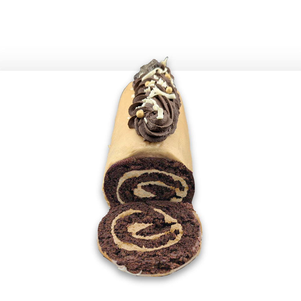 Buche roulée | Choco daisy