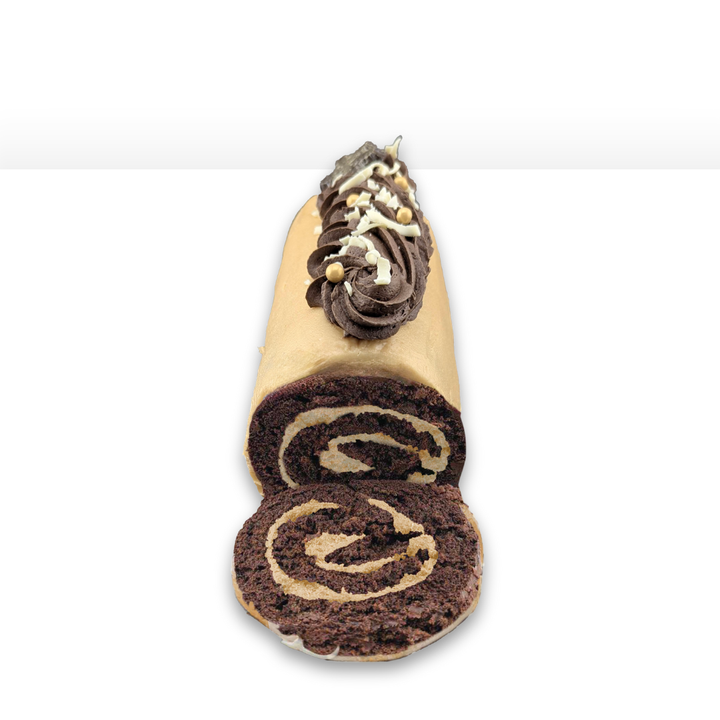 Buche roulée | Choco daisy